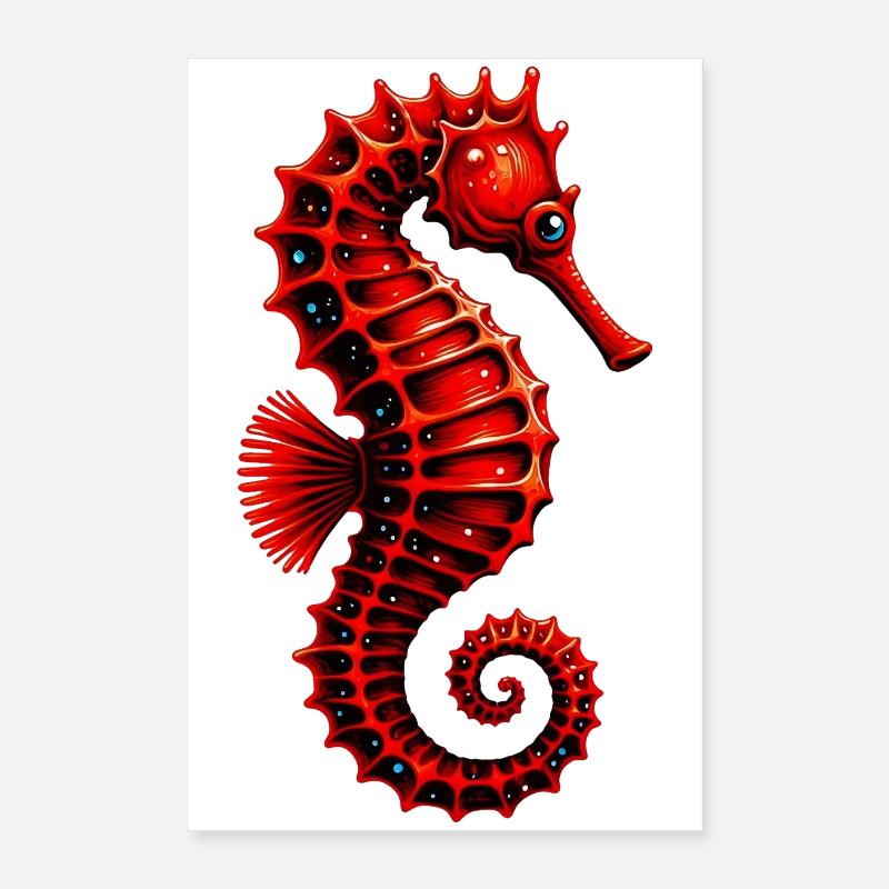 Hippocampe Poster 40 x 60 cm