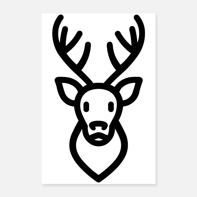 caribou Poster 40 x 60 cm