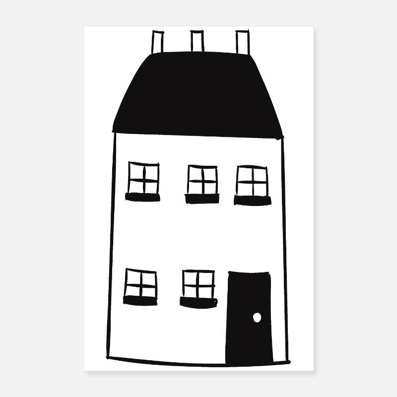 Maison Poster 40 x 60 cm