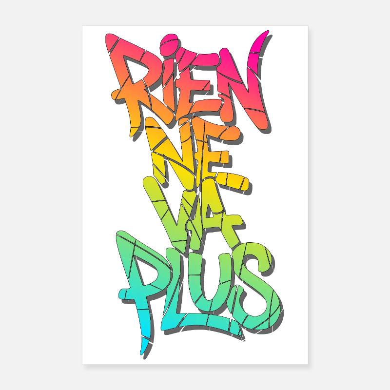 Rien ne va plus Poster 40x60 cm