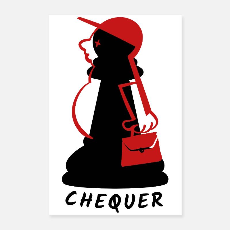 Damier Poster 40 x 60 cm