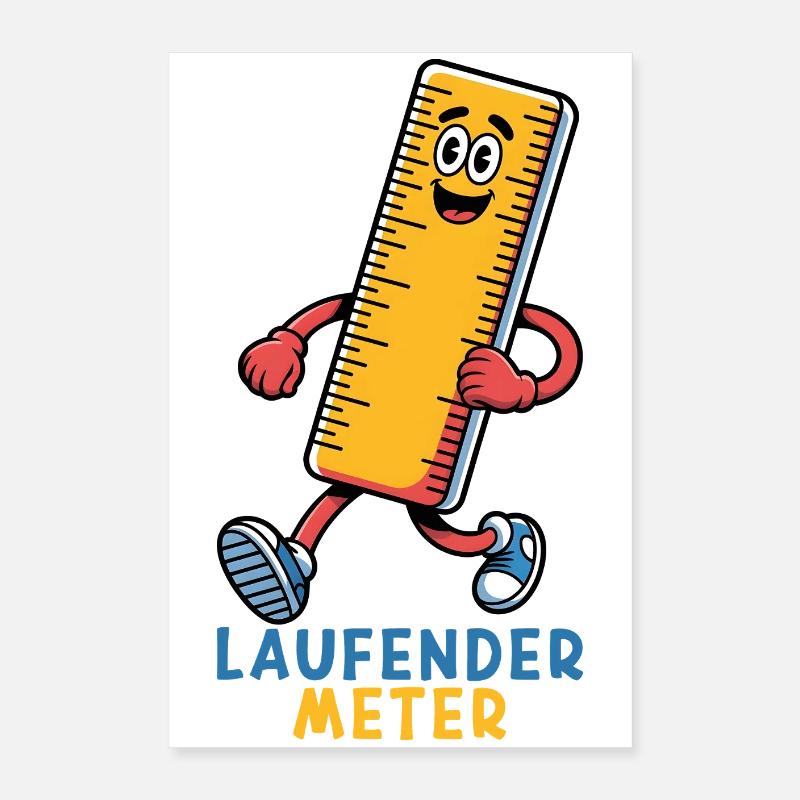 Mètre courant Poster 40 x 60 cm