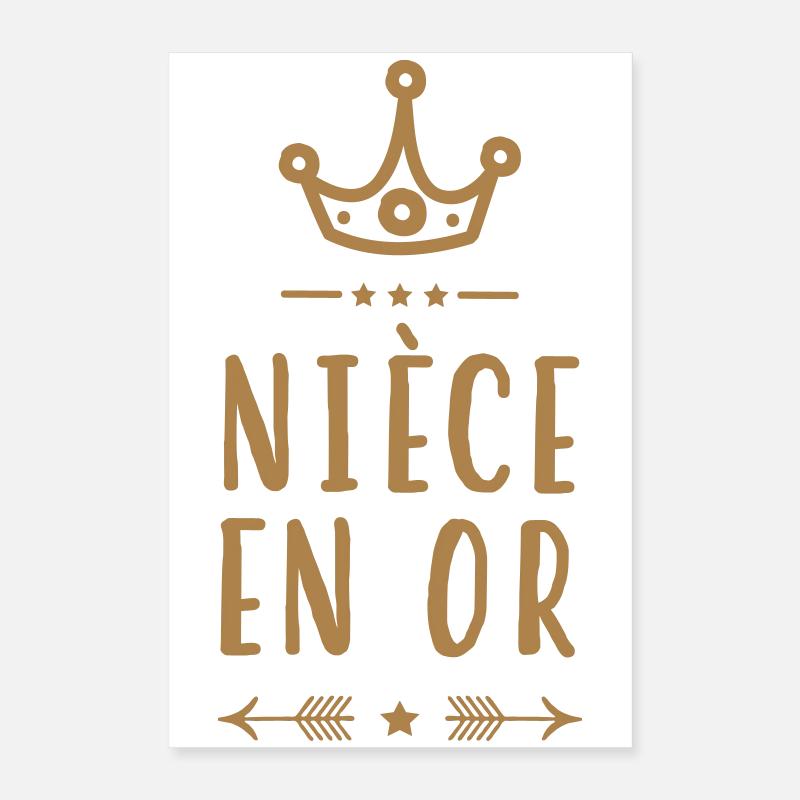 Nièce en Or  Poster 40 x 60 cm