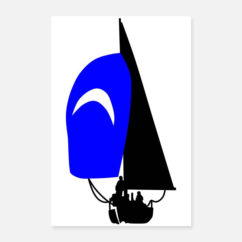Sailboat Poster 16" x 24" (40x60 cm)