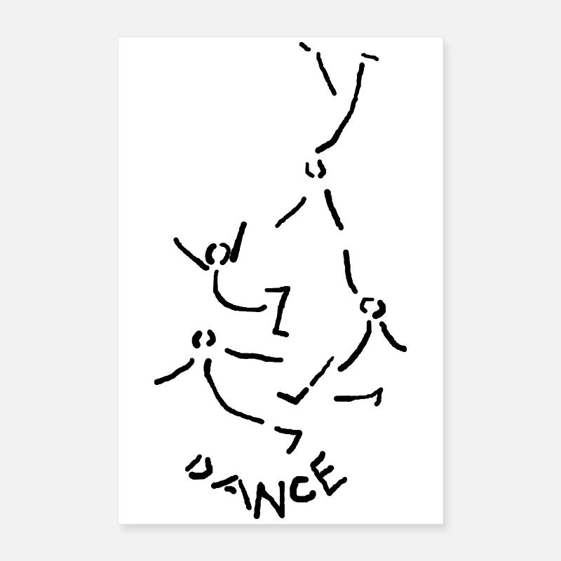 Dance dance dance Poster 16" x 24" (40x60 cm)