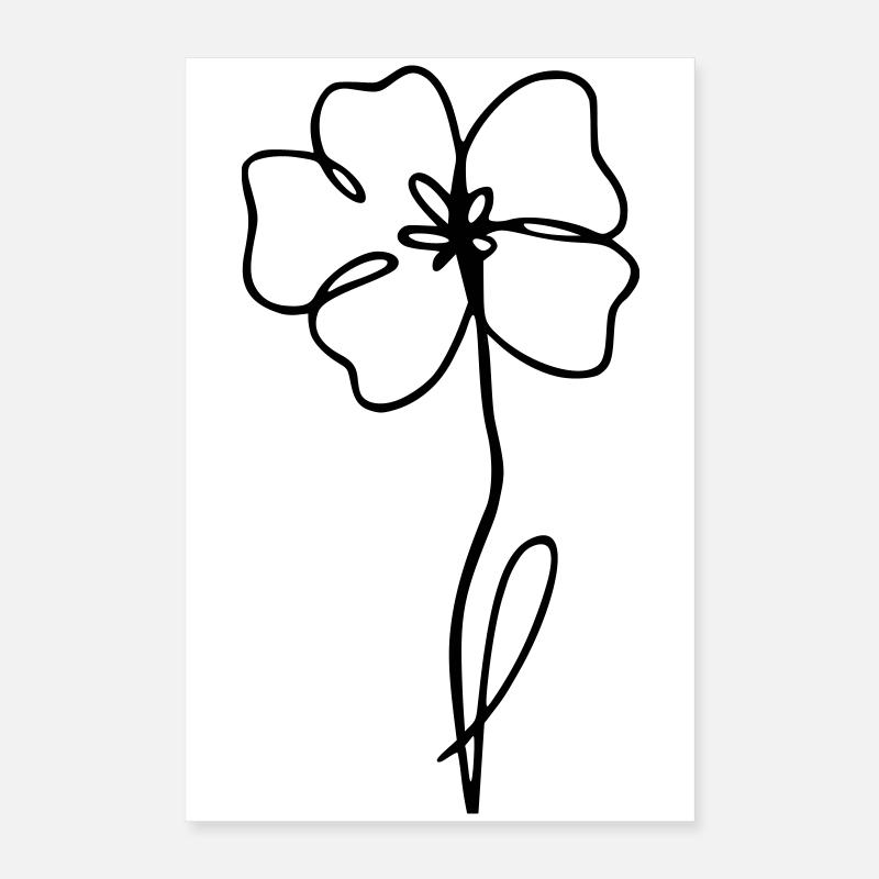 poppy Poster 16" x 24" (40x60 cm)