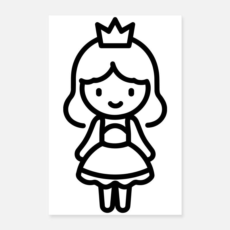 princess Poster 16" x 24" (40x60 cm)