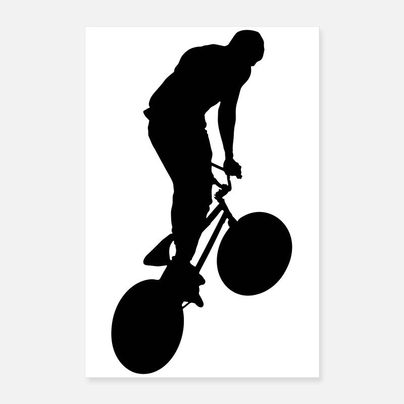 Vélo BMX Poster 40 x 60 cm