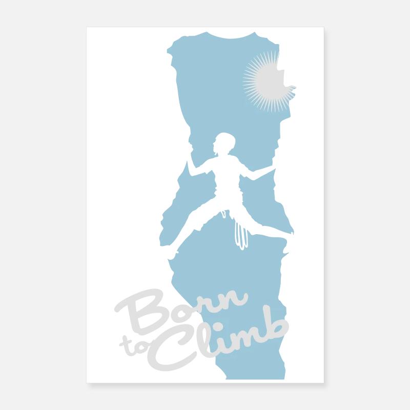 Escalade flex Poster 40 x 60 cm
