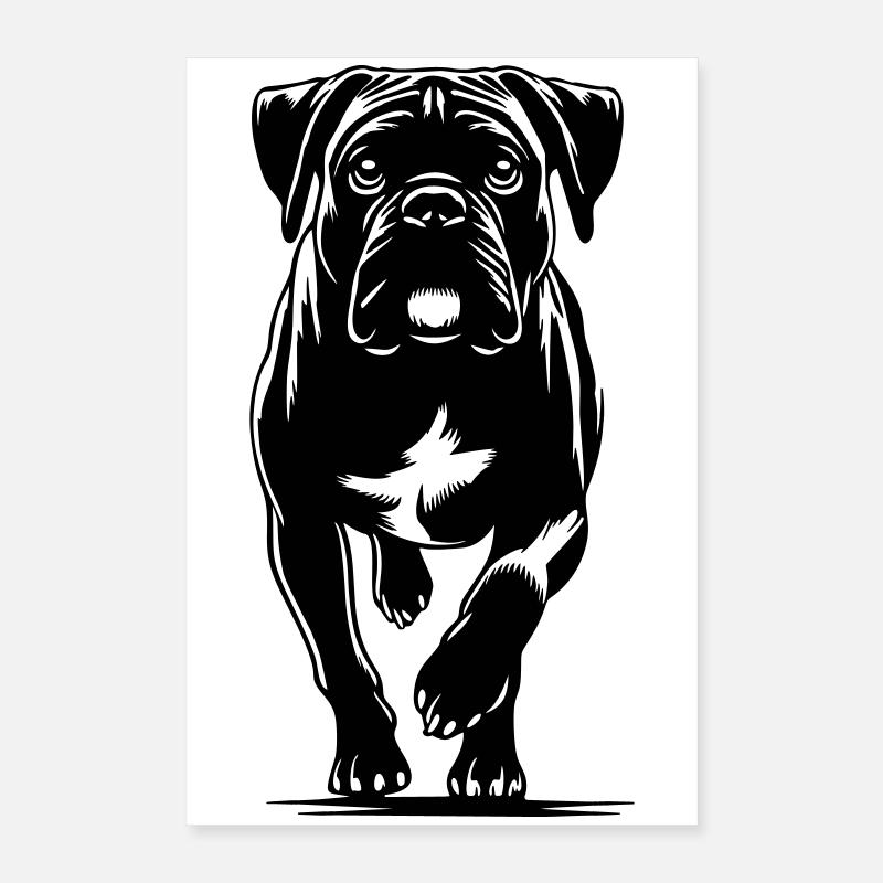 Boxer Poster 16" x 24" (40x60 cm)