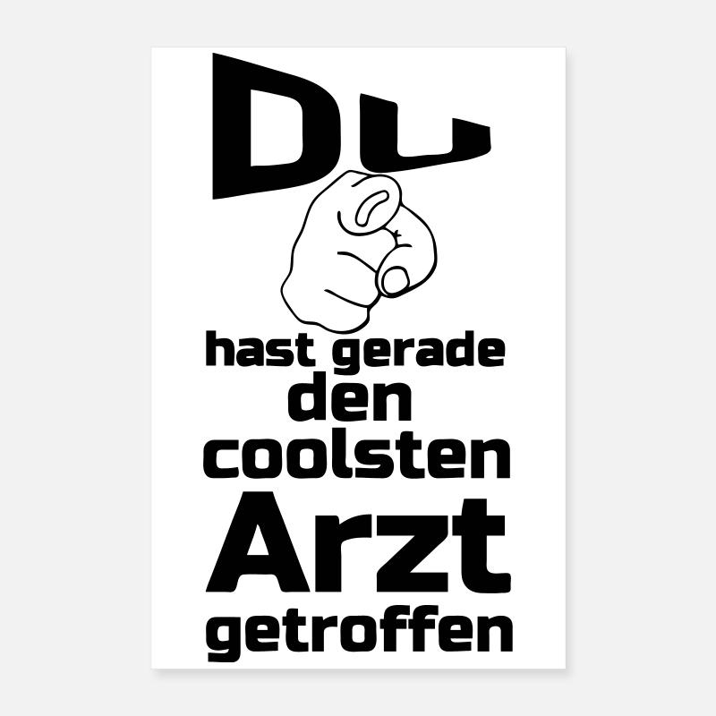 Coolster Arzt Geschenk Poster 40x60 cm