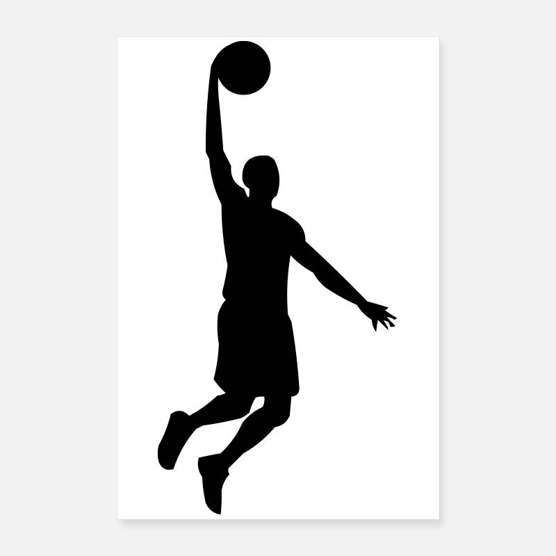 Basketballer Poster 16" x 24" (40x60 cm)