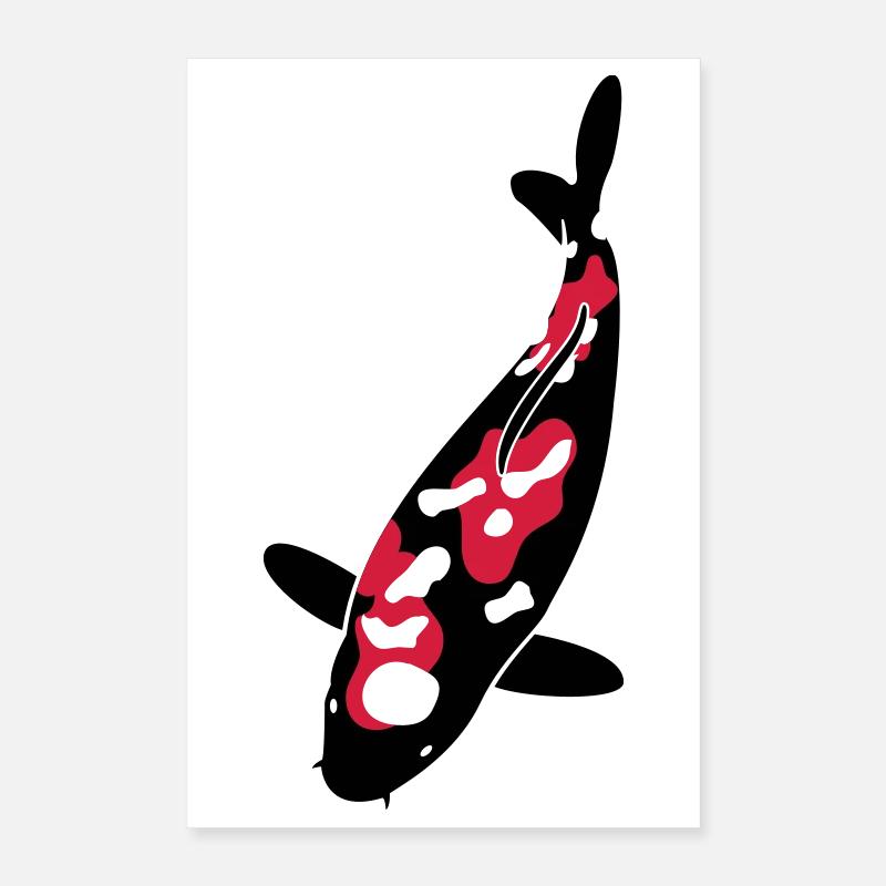Koi - Nishikigoi Poster 40 x 60 cm