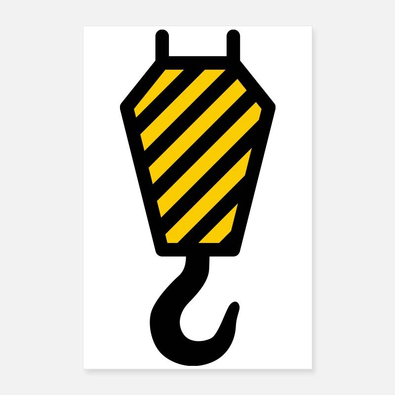 Kranhaken Poster 40x60 cm