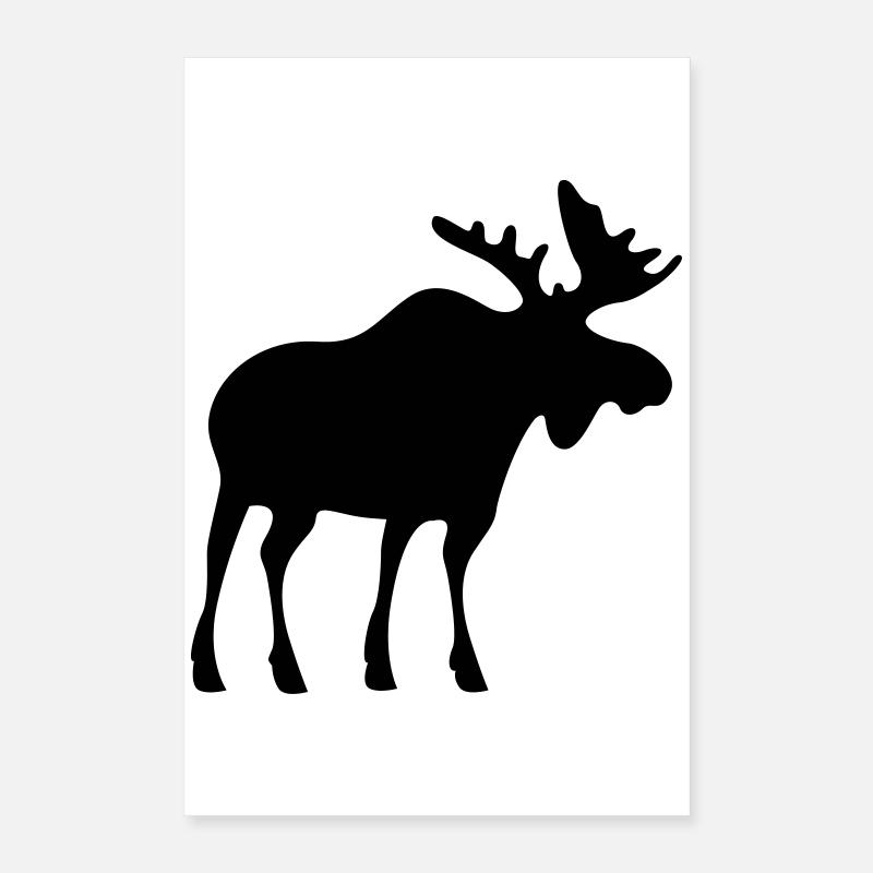 moose Poster 16" x 24" (40x60 cm)