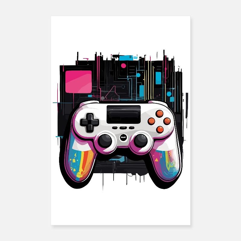 Manette Gamer Poster 40 x 60 cm