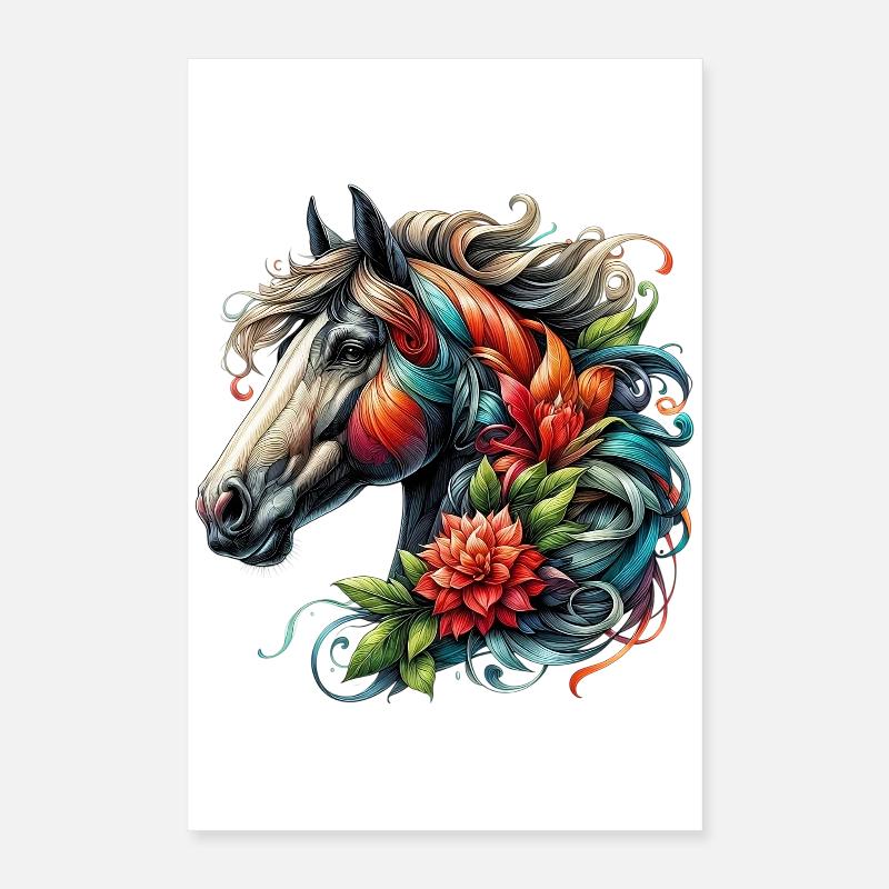 Cavallo Poster 40x60 cm