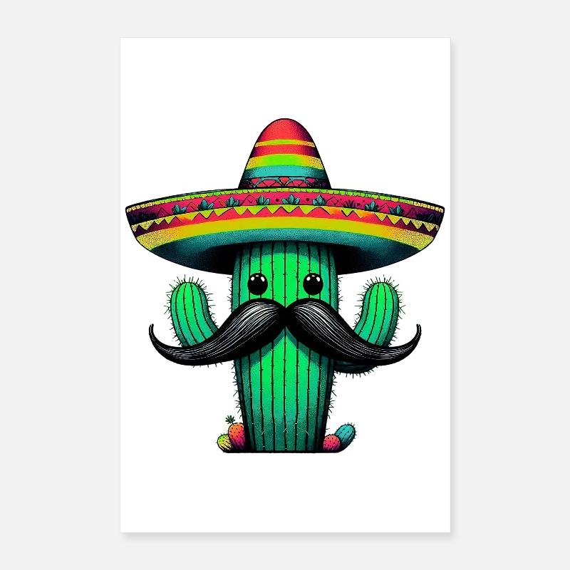 Cactus Poster 40 x 60 cm