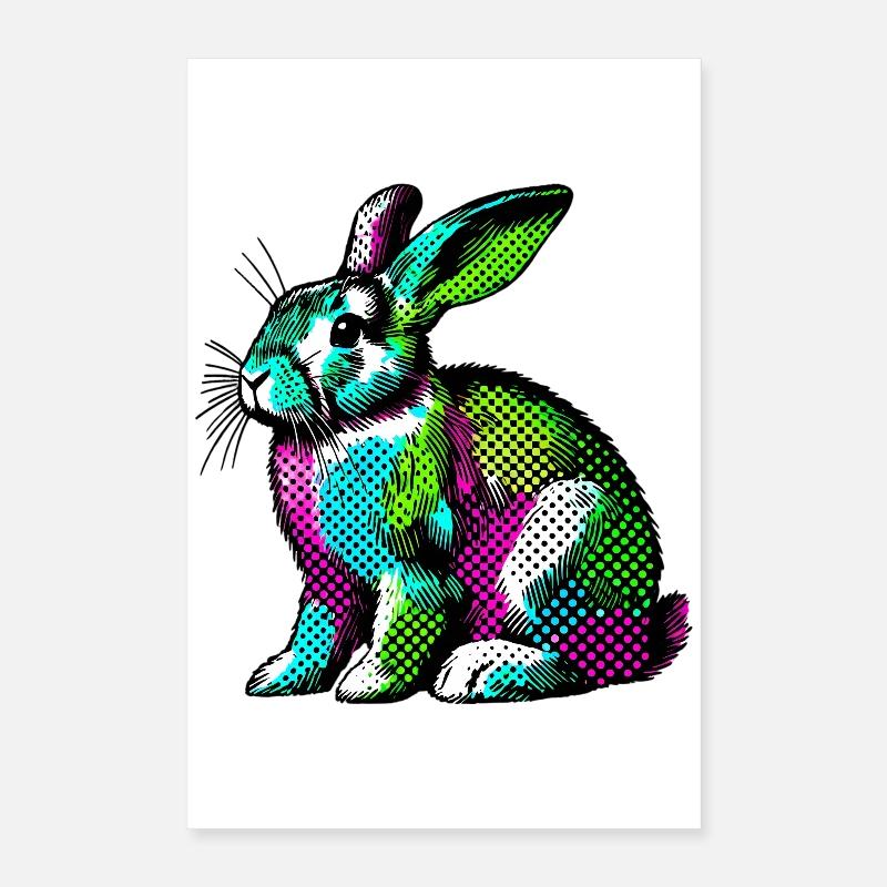 Lapin Poster 40 x 60 cm