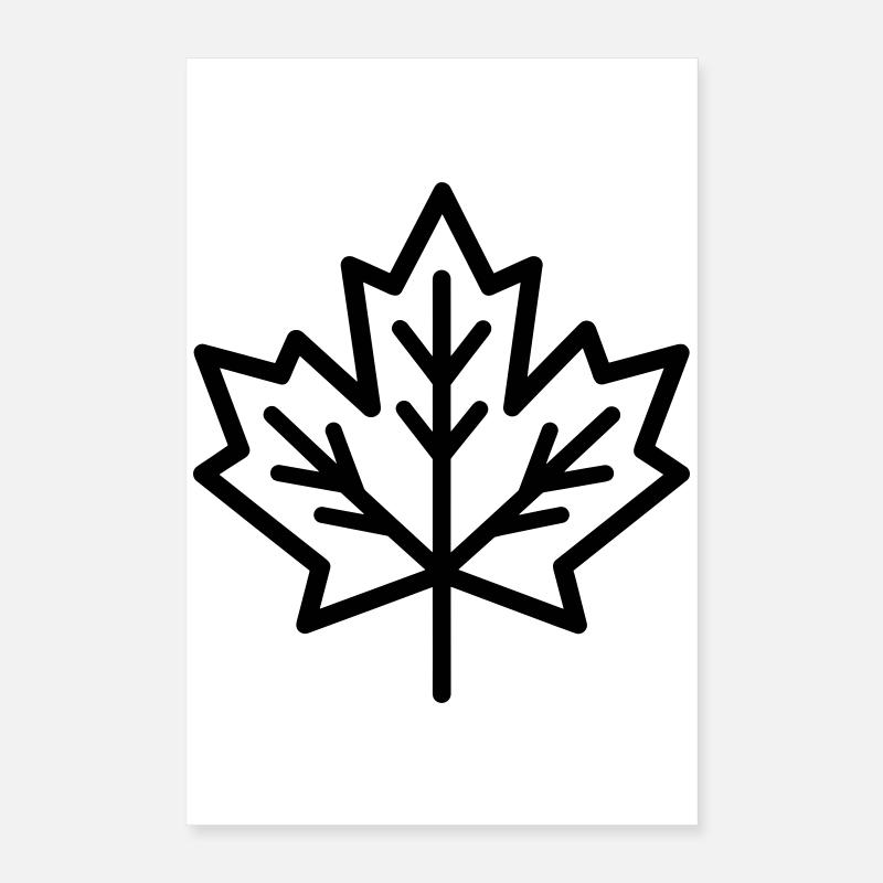 Feuille d’Érable Poster 40 x 60 cm