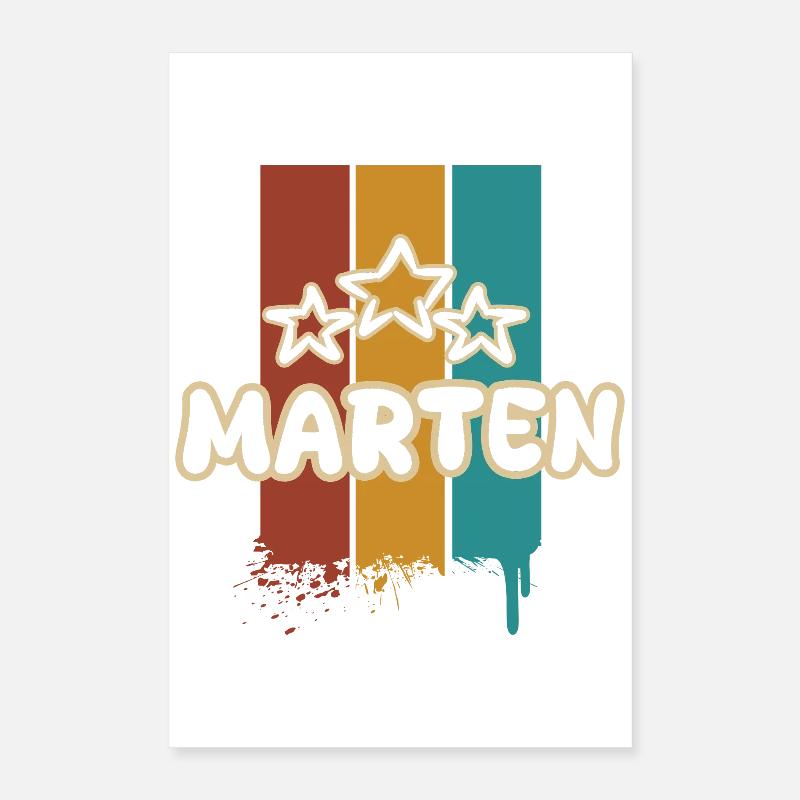 Gift for Marten Poster 16" x 24" (40x60 cm)