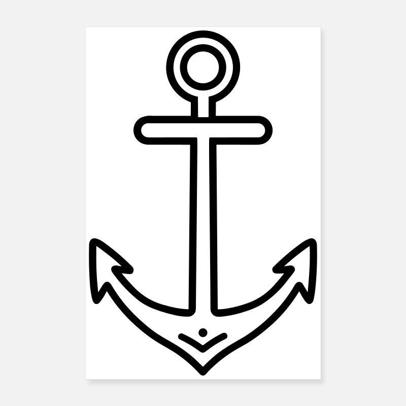 Anchor Poster 16" x 24" (40x60 cm)