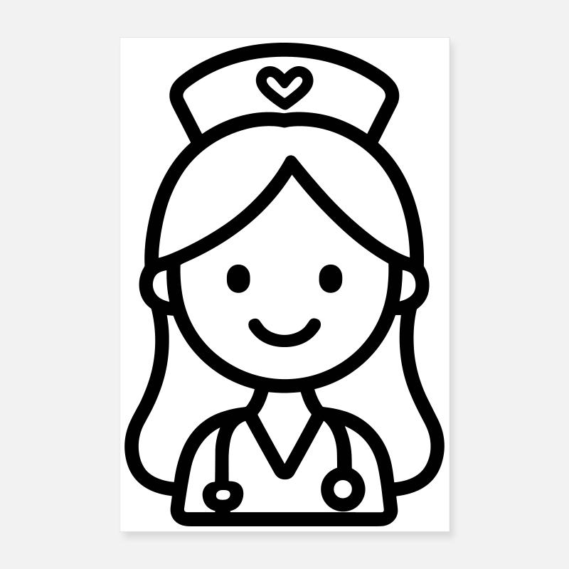 Krankenschwester Poster 40x60 cm