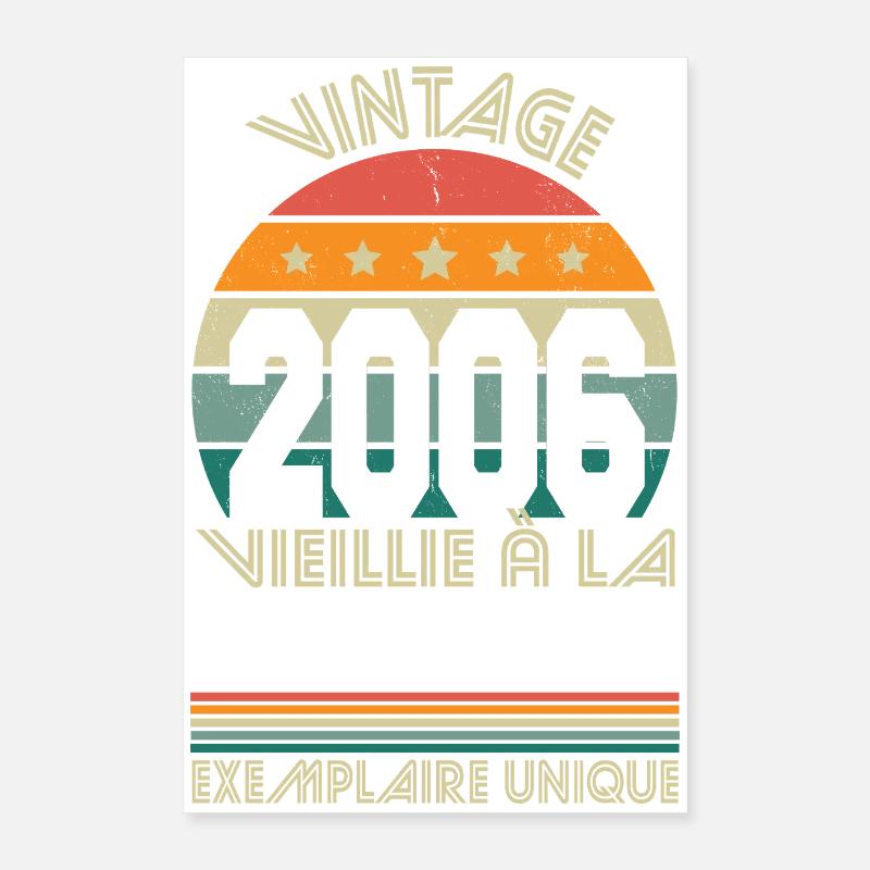 2006 – Vintage – Einzigartiges Exemplar Poster 40x60 cm