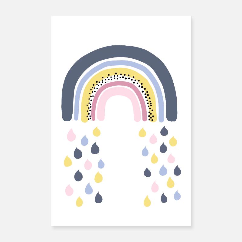 Arc-en-ciel Poster 40 x 60 cm