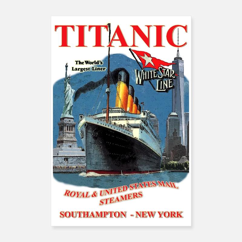 TITANIC Kreation Louis RUNEMBERG © Adagp Poster 40x60 cm