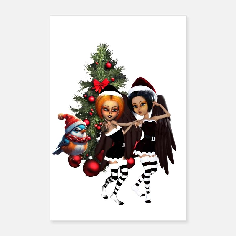 Danser pour Noël. Poster 40 x 60 cm