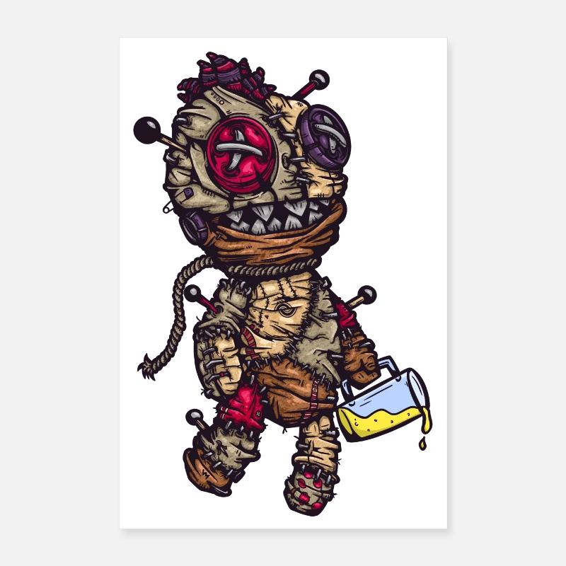 Voodoo doll Poster 16" x 24" (40x60 cm)