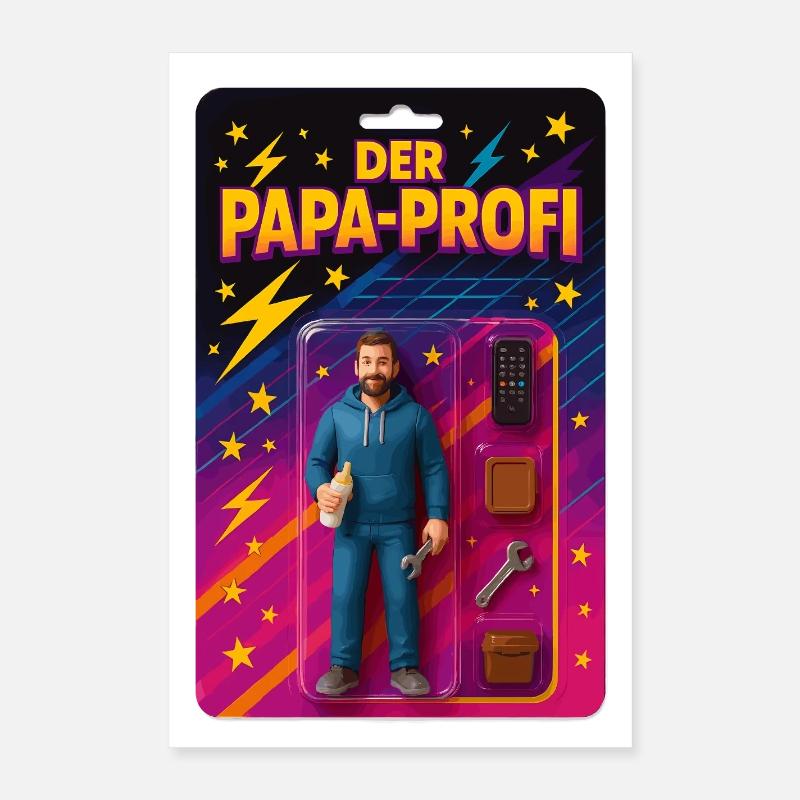 Der Papa-Profi Poster 40x60 cm