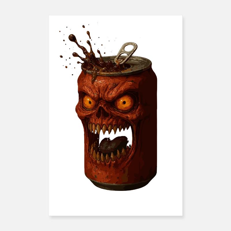 Furious Horror Tin Poster 16" x 24" (40x60 cm)