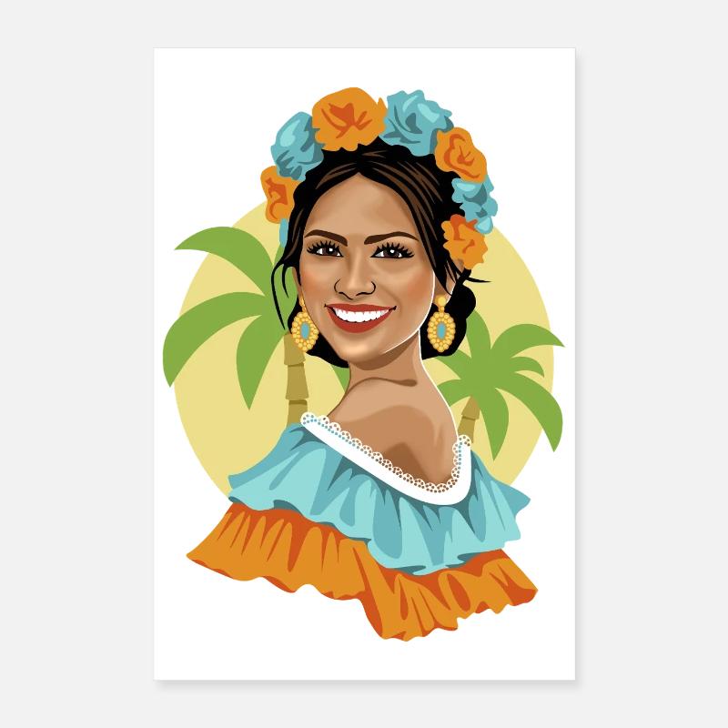 Colombie Vibra Poster 40 x 60 cm