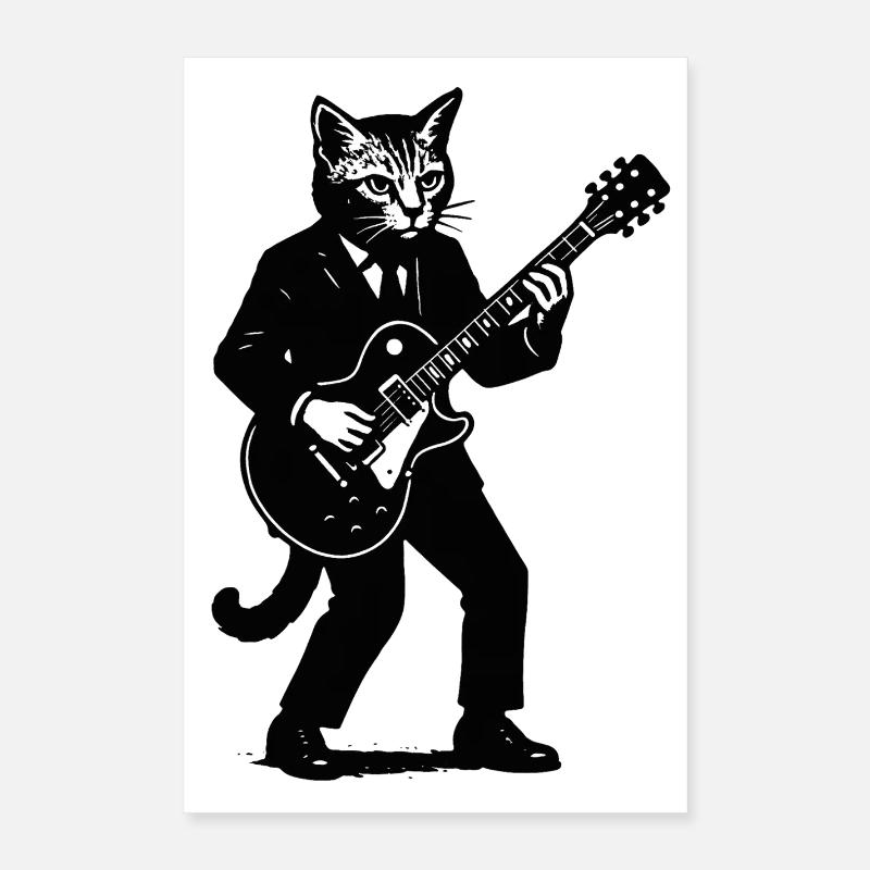 Jupe chat dans un tailleur Poster 40 x 60 cm