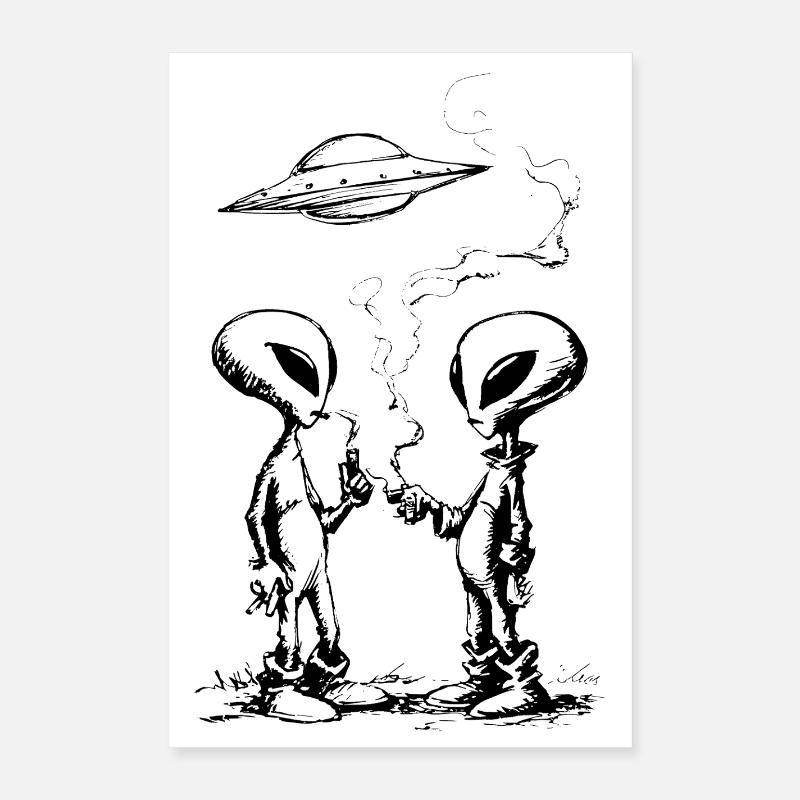 Alien break Poster 40x60 cm