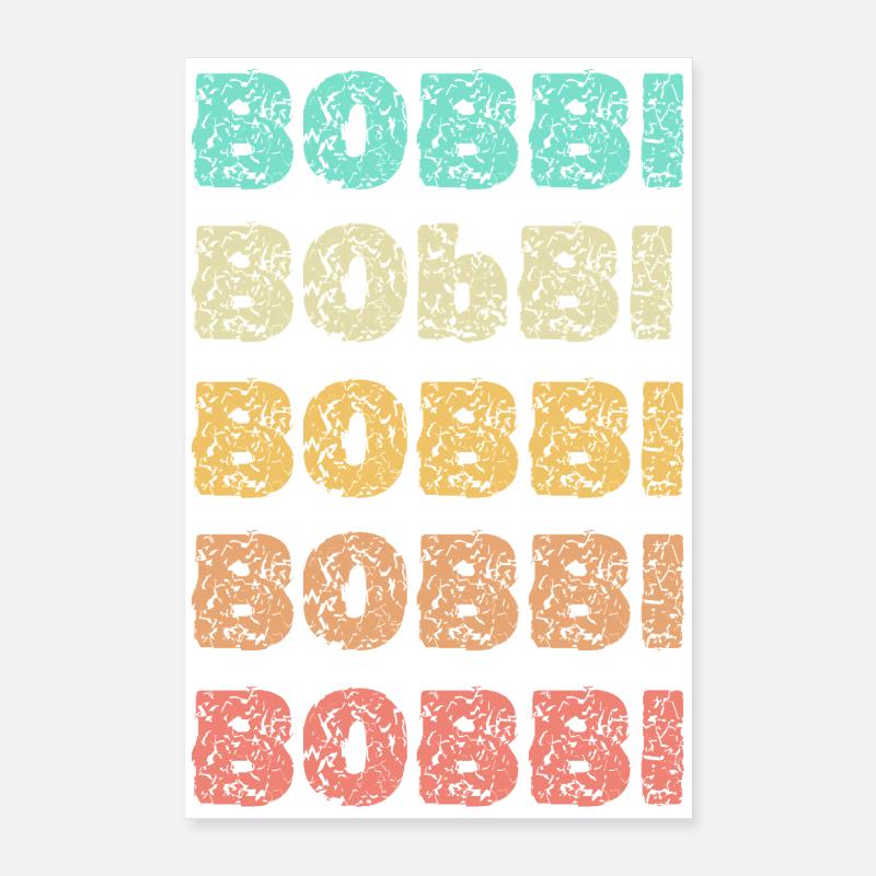 Name Bobbi Poster 40x60 cm