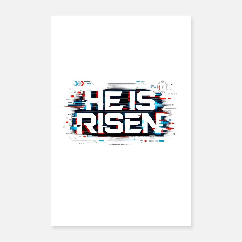 He is Risen Poster 40x60 cm