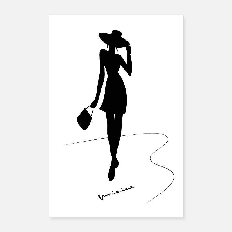 Ms. Feminine Poster 16" x 24" (40x60 cm)