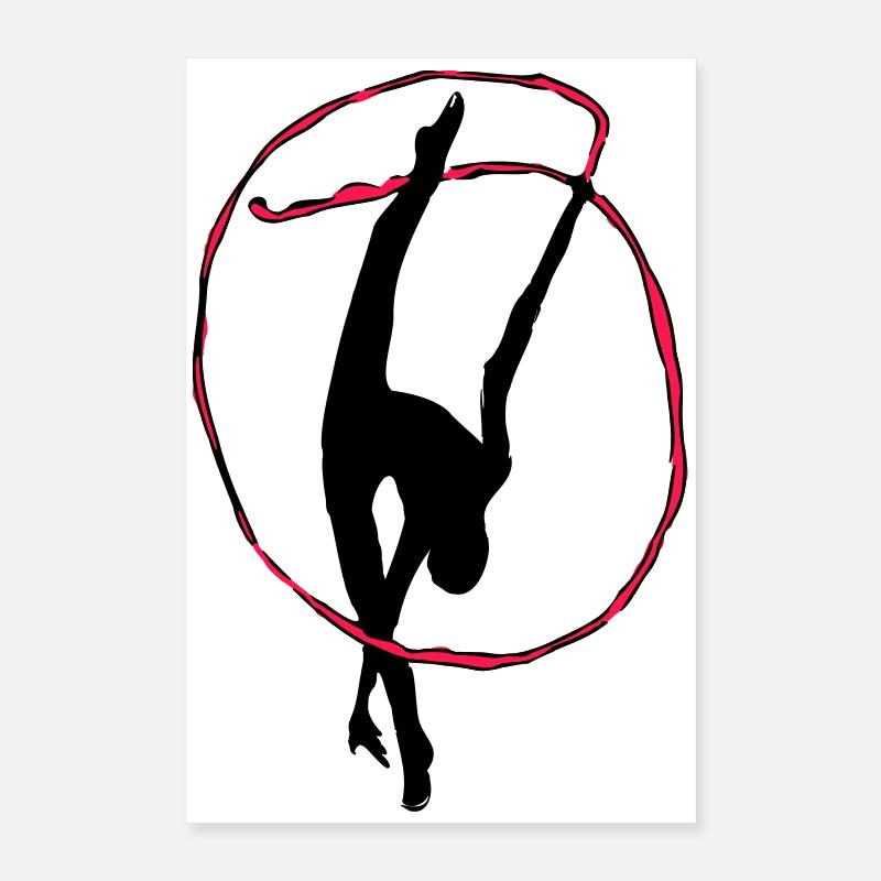 Rhythmic gymnastics Poster 16" x 24" (40x60 cm)