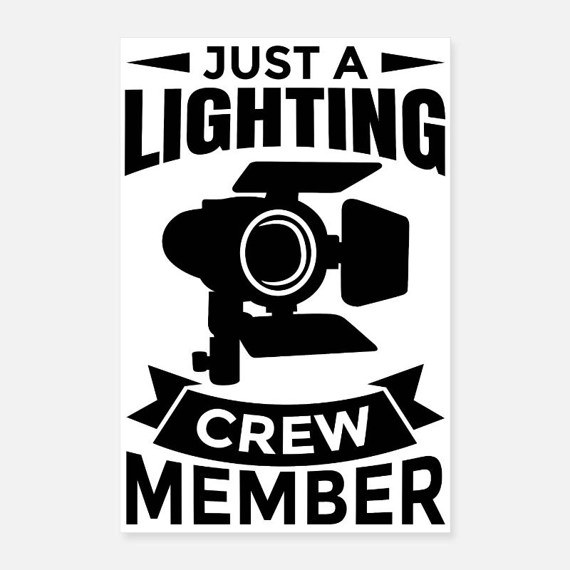 Lighting Direction Poster 16" x 24" (40x60 cm)