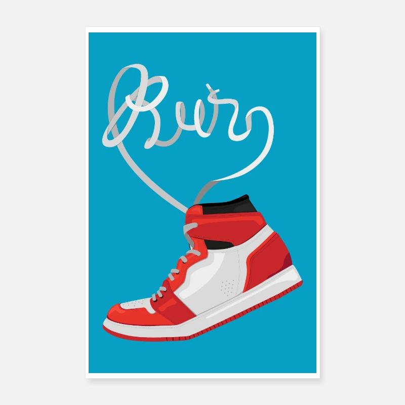 Run Run Run Poster 40x60 cm