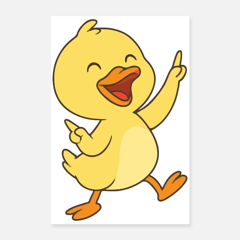 Dancing ducklings Poster 16" x 24" (40x60 cm)