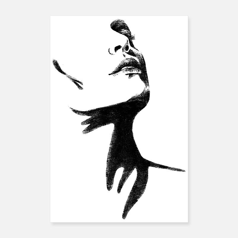 Silhouettes de Beauté Poster 40 x 60 cm