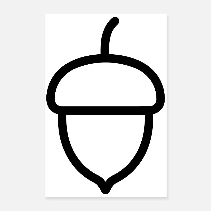 acorn Poster 16" x 24" (40x60 cm)