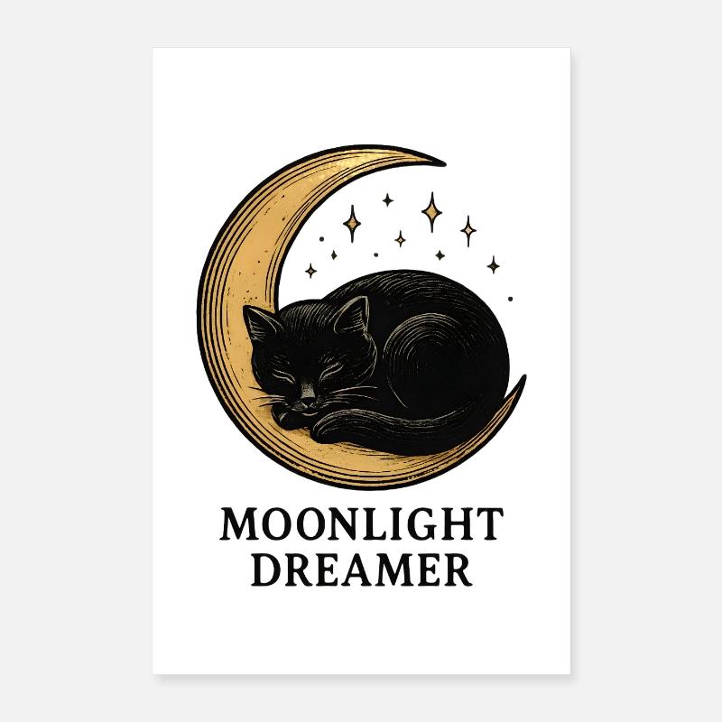 Moonlight Dreamer Poster 16" x 24" (40x60 cm)