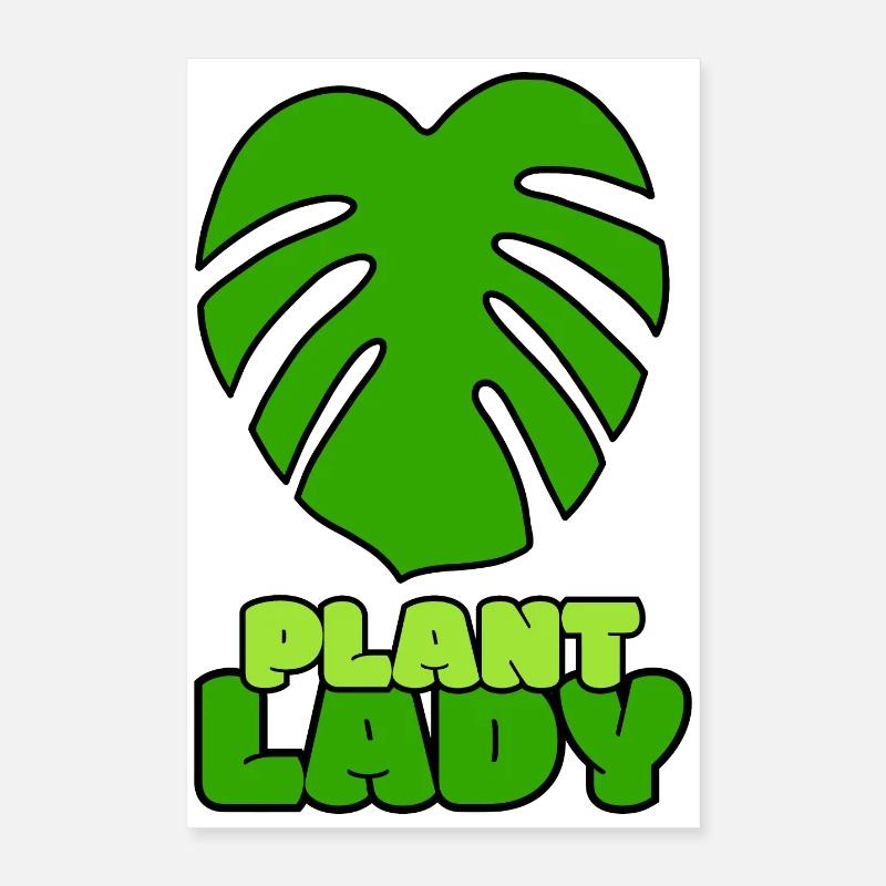 Plant Lady Poster 16" x 24" (40x60 cm)