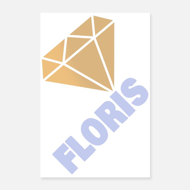 Cadeau pour Floris Poster 40 x 60 cm