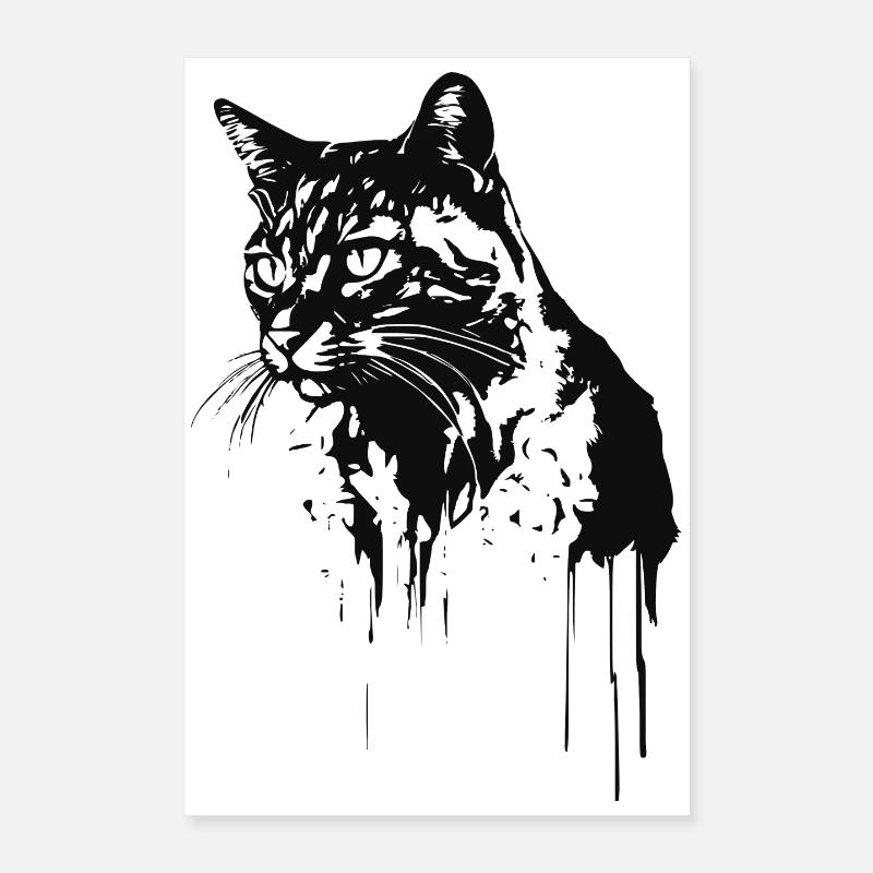 Katze 2 Poster 40x60 cm